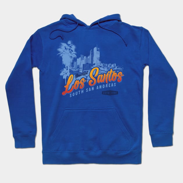 Los Santos Hoodie by MindsparkCreative